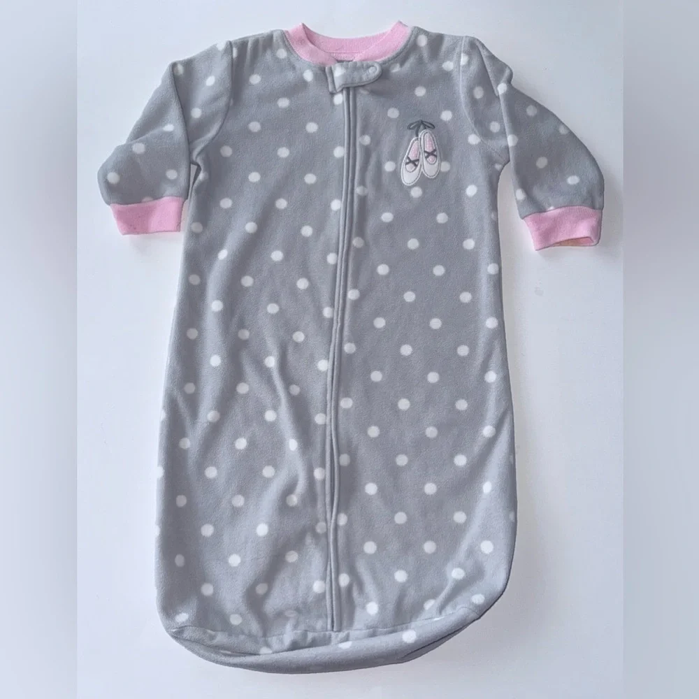 Carter’s Baby Girl Sleepsack Pajamas 0S Blankets Baby Bedding